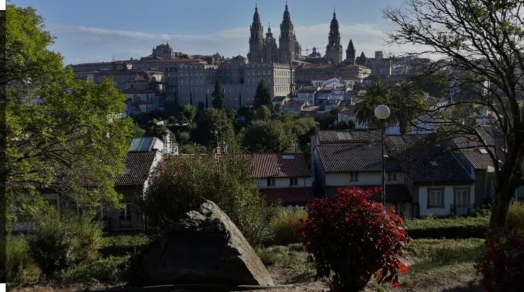 "Porta Faxeira" Lägenhet Santiago de Compostela Rum bild